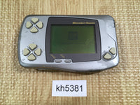 kh5381 Plz Read Item Condi Wonder Swan Silver Metallic Bandai Console Japan
