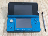 LG2192 Tested Working - No Battery Nintendo 3DS Aqua Blue Console Japan