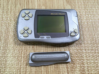 kh5381 Plz Read Item Condi Wonder Swan Silver Metallic Bandai Console Japan