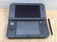 LF8266 With Defects - Nintendo NEW 3DS LL XL METALLIC BLACK Console Japan