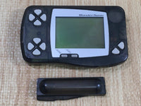 LG1104 Plz Read Item Condi Wonder Swan Skeleton Black Bandai Console Japan