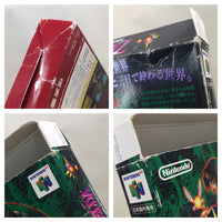 UE8584 The Legend of Zelda Majora's Mask BOXED N64 Nintendo 64 Japan