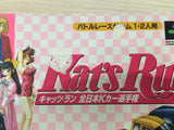 Kat's Run Zennihon K Car Senshuken BOXED SNES Super Famicom Japan - UE1089