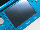 LG2192 Tested Working - No Battery Nintendo 3DS Aqua Blue Console Japan