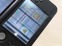 LG2563 Plz Read Item Condi Nintendo 3DS LL XL 3DS Black Console Japan