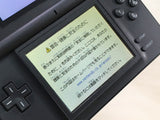 LG2657 Plz Read Item Condi Nintendo DS Lite Jet Black Console Japan