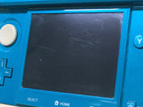 LG2192 Tested Working - No Battery Nintendo 3DS Aqua Blue Console Japan