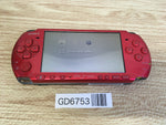 GD6753 Plz Read Item Condi PSP-3000 RADIANT RED SONY PSP Console Japan