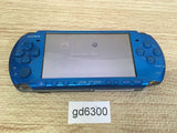 gd6300 No Battery PSP-3000 VIBRANT BLUE SONY PSP Console Japan