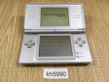 KH5990 With Defects - Nintendo DS Lite Gross Silver Console Japan