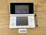 lc3684 Plz Read Item Condi Nintendo 3DS Pure White Console Japan