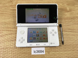 lc3684 Plz Read Item Condi Nintendo 3DS Pure White Console Japan