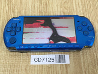 GD7125 Plz Read Item Condi PSP-3000 VIBRANT BLUE SONY PSP