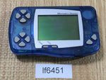 lf6451 Plz Read Item Condi Wonder Swan Skeleton Blue Bandai Console Japan