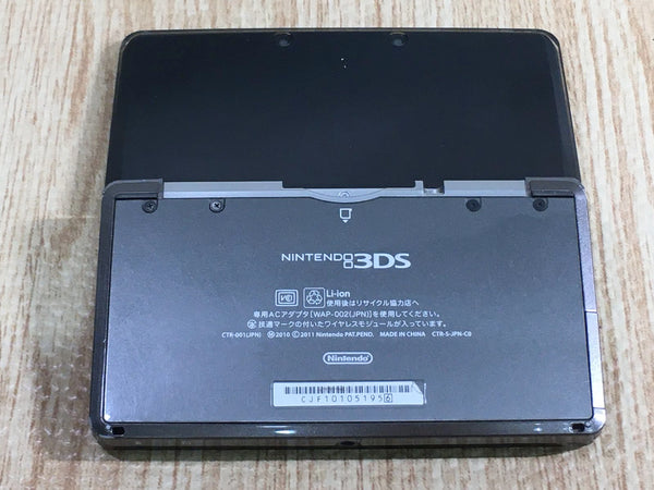 LG2193 Plz Read Item Condi Nintendo 3DS Clear Black Console