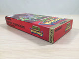 TMNT Turtles Mutant Warriors BOXED SNES Super Famicom Japan - UE2696