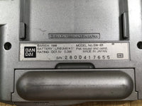 kh5382 Plz Read Item Condi Wonder Swan Silver Metallic Bandai Console Japan