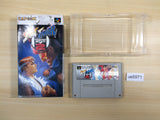 Street Fighter Zero 2 Alpha BOXED SNES Super Famicom Japan - UE5971