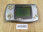kh5383 Plz Read Item Condi Wonder Swan Silver Metallic Bandai Console Japan