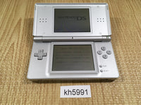 kh5991 Plz Read Item Condi Nintendo DS Lite Gross Silver Console Japan