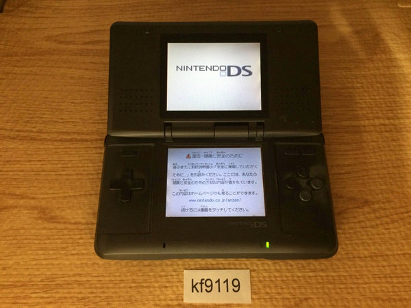 kf9119 Plz Read Item Condi Nintendo DS Graphite Black Console Japan