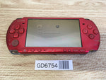 GD6754 Plz Read Item Condi PSP-3000 RADIANT RED SONY PSP Console Japan