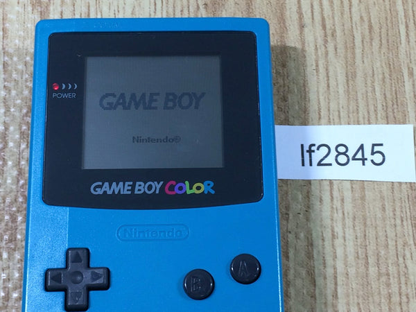 lf2845 Plz Read Item Condi GameBoy Color Blue Game Boy Console Japan
