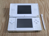 LG2659 Plz Read Item Condi Nintendo DS Lite Crystal White Console Japan