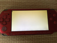 GD6754 Plz Read Item Condi PSP-3000 RADIANT RED SONY PSP Console Japan