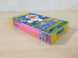ue1214 Doraemon 4 Nobita to Tsuki no Oukoku BOXED SNES Super Famicom Japan