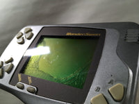 kh5383 Plz Read Item Condi Wonder Swan Silver Metallic Bandai Console Japan