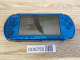 GD6755 Plz Read Item Condi PSP-3000 VIBRANT BLUE SONY PSP Console Japan