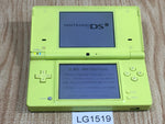 LG1519 Plz Read Item Condi Nintendo DSi DS Lime Green Console Japan