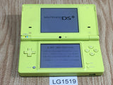 LG1519 Plz Read Item Condi Nintendo DSi DS Lime Green Console Japan
