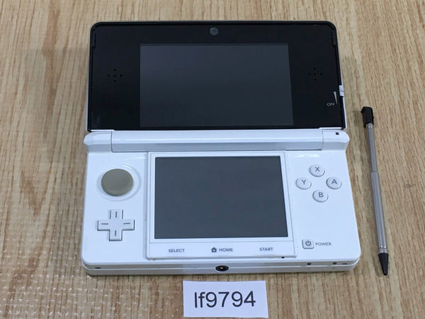 LF9794 Not Working - Nintendo 3DS Ice White Console Japan