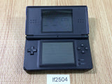 lf2504 Plz Read Item Condi Nintendo DS Lite Cobalt Black Console Japan