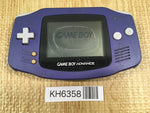 KH6358 Plz Read Item Condi GameBoy Advance Violet Game Boy Console Japan