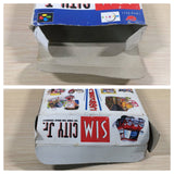 SimCity Jr. SimTown BOXED SNES Super Famicom Japan - UE5280