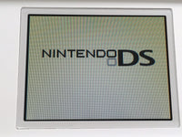 kh5992 Plz Read Item Condi Nintendo DS Lite Crystal White Console Japan
