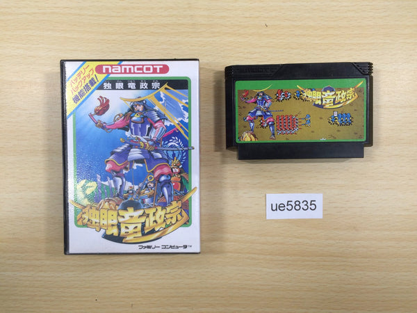 UE5835 Dokuganryu Masamune BOXED NES Famicom Japan