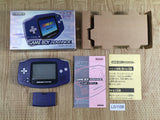 GameBoy Advance Violet BOXED Game Boy Console Japan - Tested Working LG1108