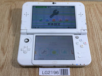 LG2196 Plz Read Item Condi Nintendo NEW 3DS LL XL PEARL WHITE Console Japan