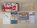 Madara 2 BOXED SNES Super Famicom Japan - UE1491