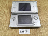 KH5774 With Defects - Nintendo DS Lite Gross Silver Console Japan