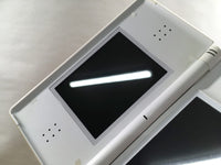 KH6158 With Defects - Nintendo DS Lite Crystal White Console Japan