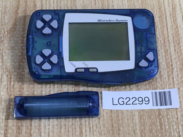LG2299 Not Working Wonder Swan Skeleton Blue Bandai Console Japan