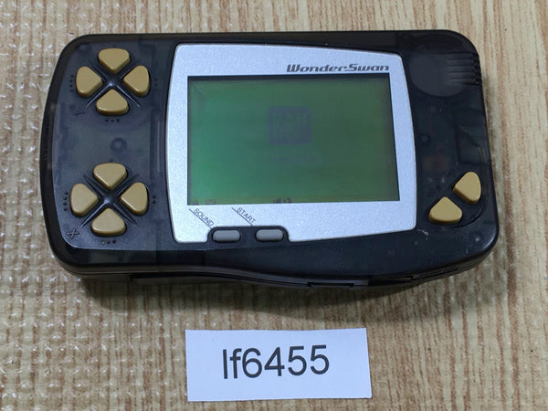 lf6455 Plz Read Item Condi Wonder Swan Skeleton Black Bandai Console Japan