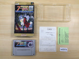 Super Fire Pro Wrestling 3 Final Bout BOXED SNES Super Famicom Japan - UE5974