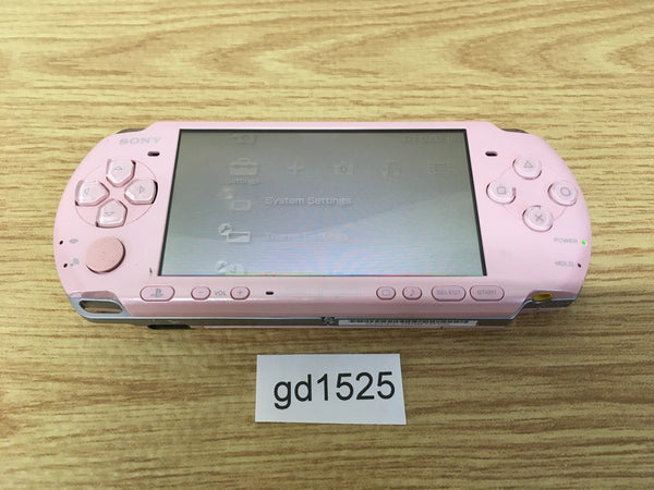 gd1525 Plz Read Item Condi PSP-3000 BLOSSOM PINK SONY PSP Console Japan