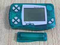LG2662 Plz Read Item Condi Wonder Swan Skeleton Green Bandai Console Japan